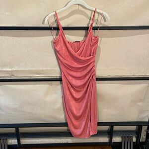 Coral color dress